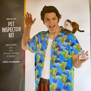 Pet Inspector Adult Costume Kit! New!